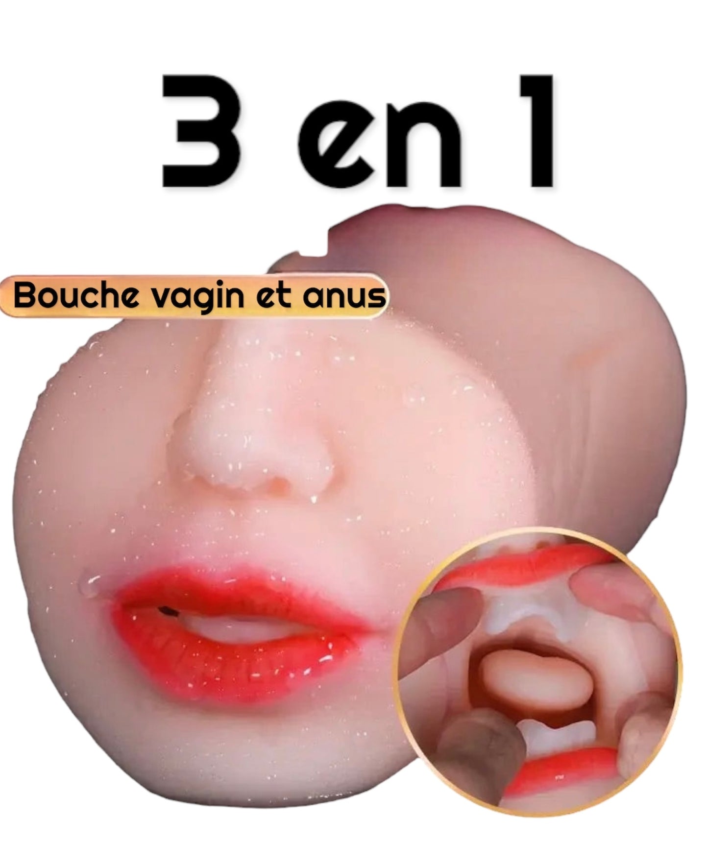 Vaginette 3 en 1 Sextoys de masturbation