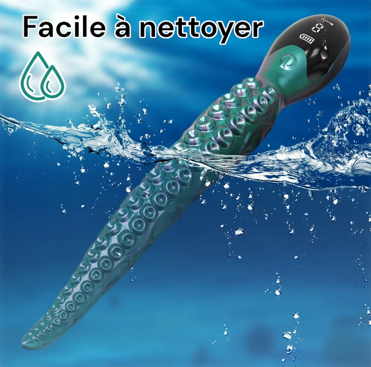 Kraken Vibrant – Vibromasseur Tentaculaire