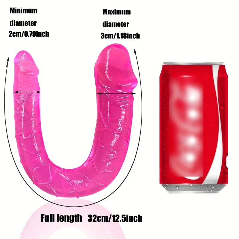Double gode flexible 32CM