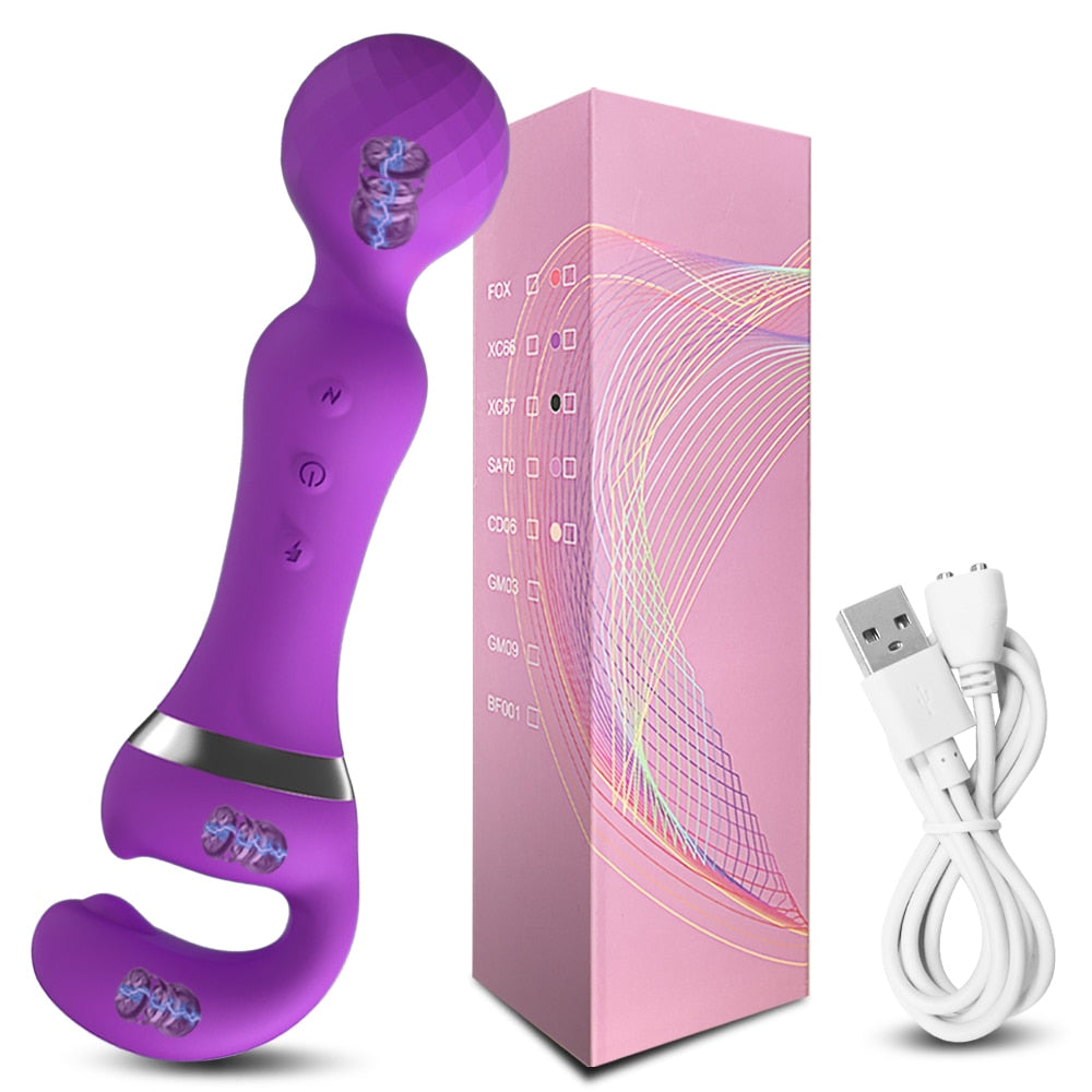 Vibromasseur 2 en 1 multi positions
