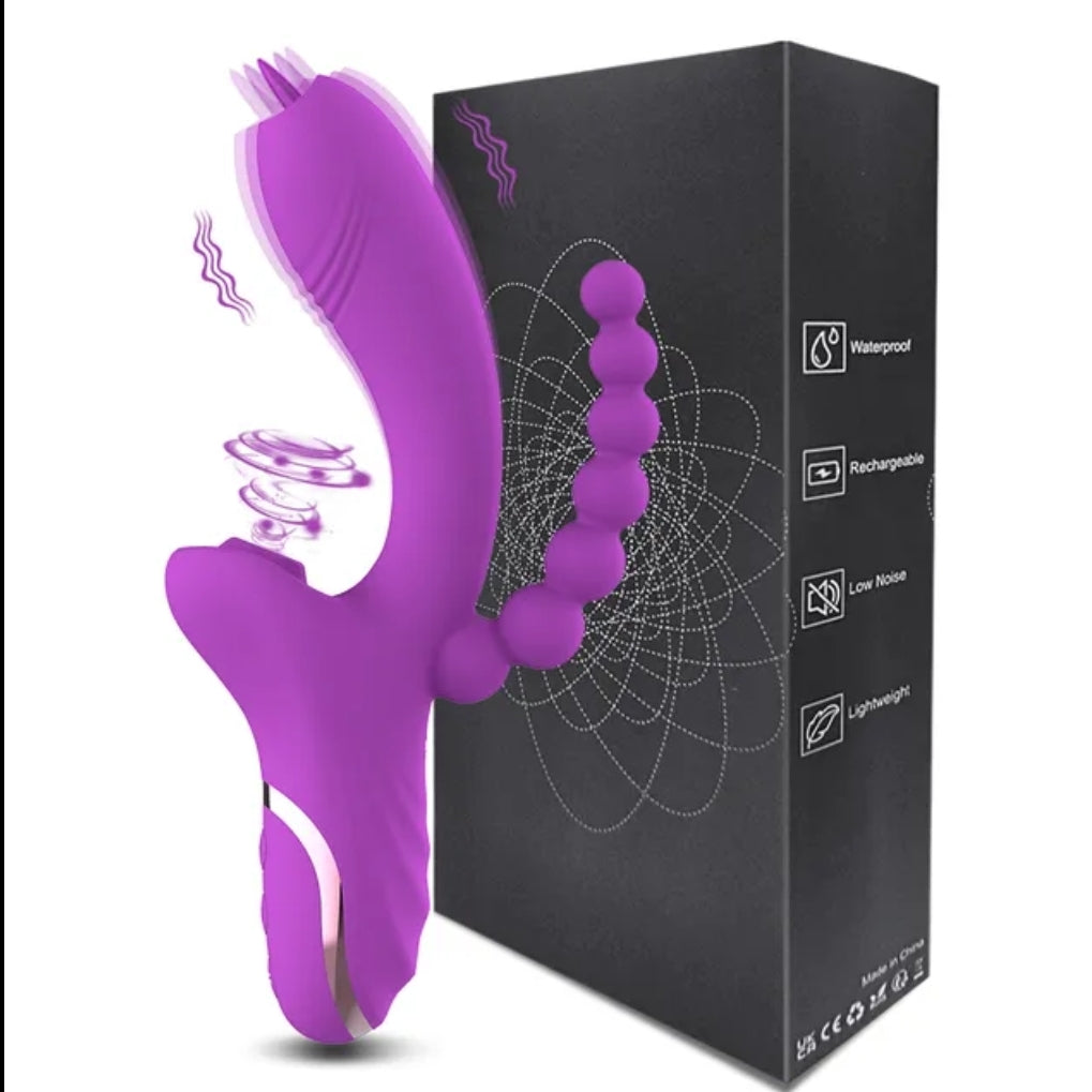 3 en 1 Stimulateur de point G, prostate et aspire