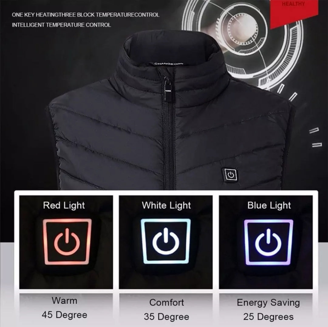 Pensez à la doudoune chauffante pour ne plus avoir froid l'hiver !!!
