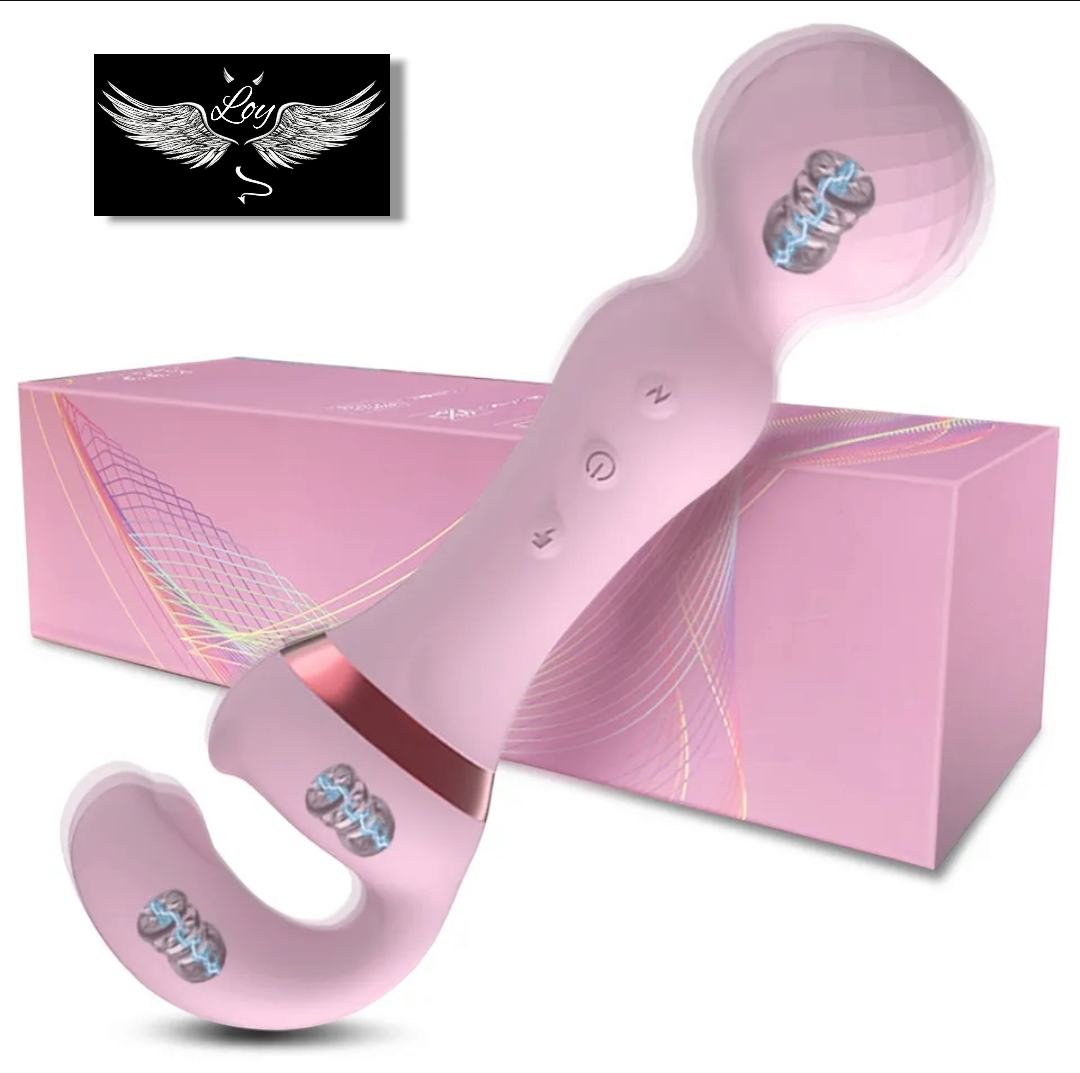 Vibromasseur 2 en 1 multi positions