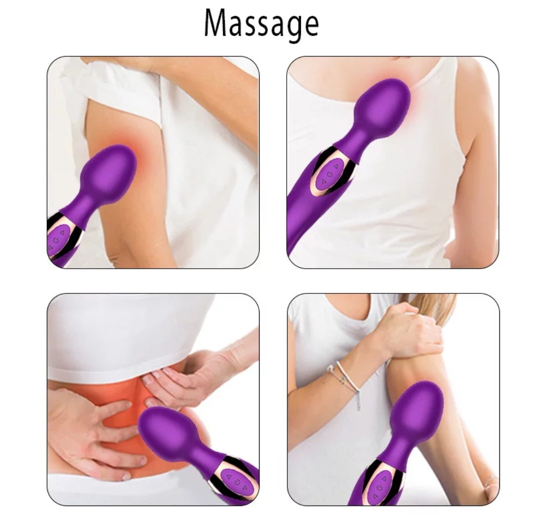 Lucifer On You - Vibroflex Sextoy massage stimulateur point G et clitoris vibromasseur flexible god vibrant jouet sexuel waterproof silencieux rechargeable USB multipositions violet 