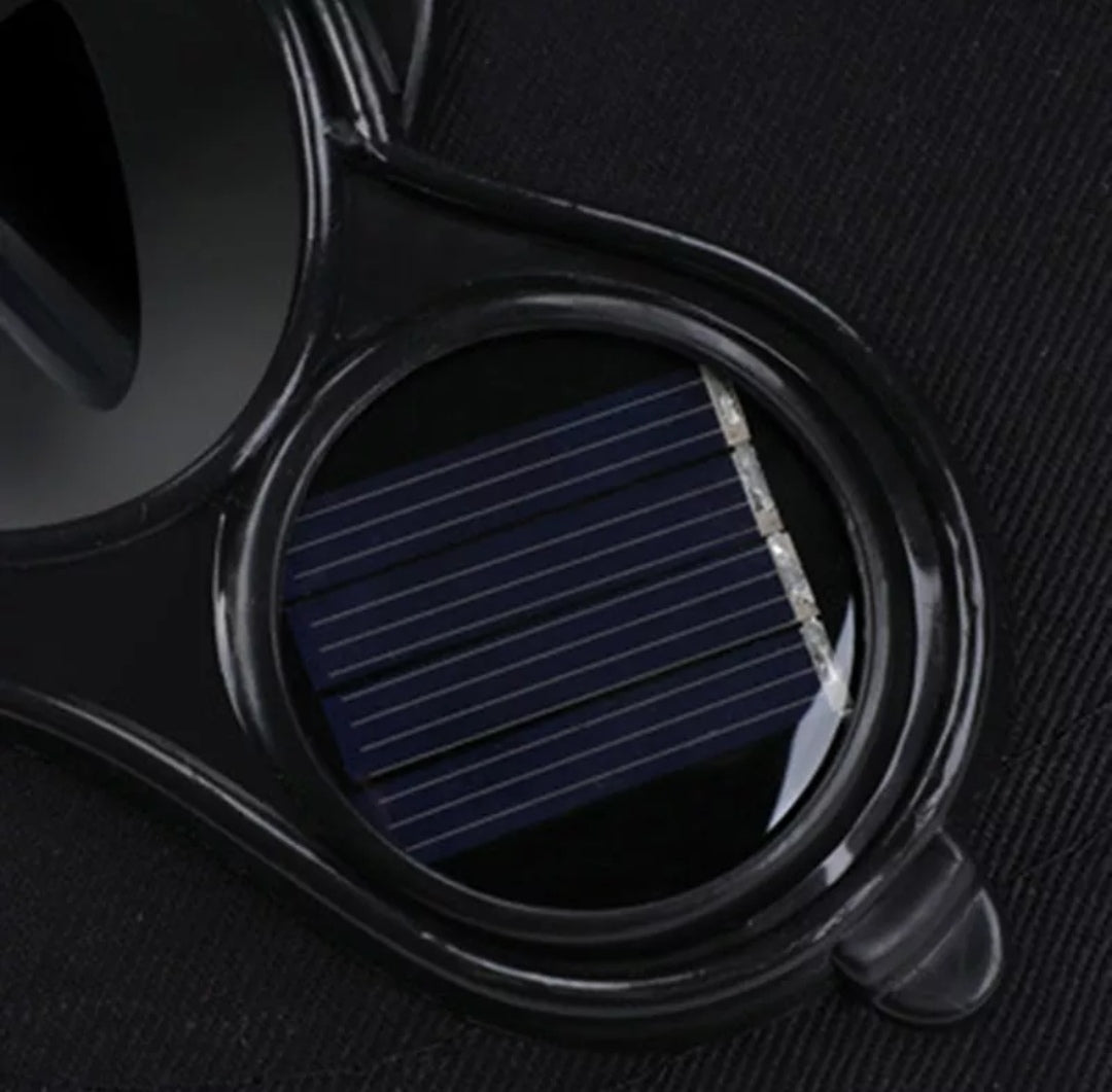 Lucifer On You - Casquette alimentée solaire avec mini ventilateur pour l' été  