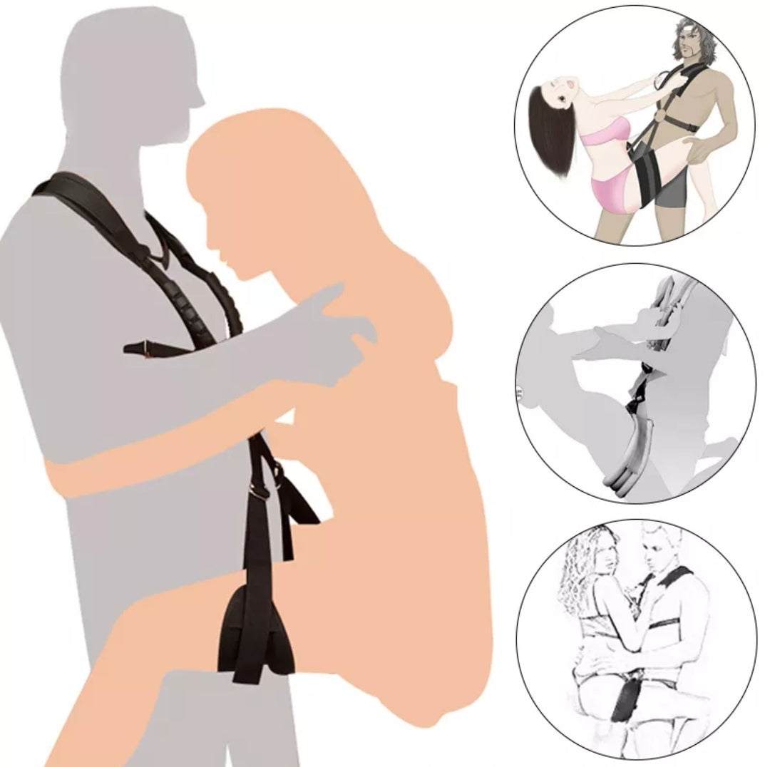 Lucifer On You - Balançoire sexy adulte - Balançoire d'amour - Mobilier érotique innovant Balançoire sexuelle